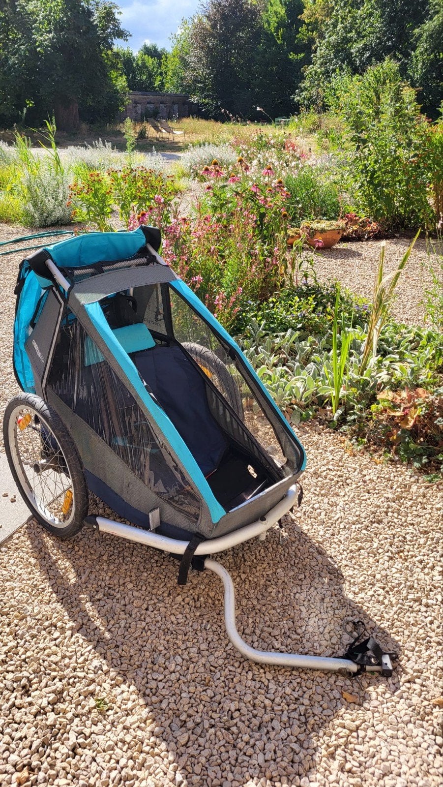 Croozer kid for 1 fietskar voor 1 kind, Ophalen