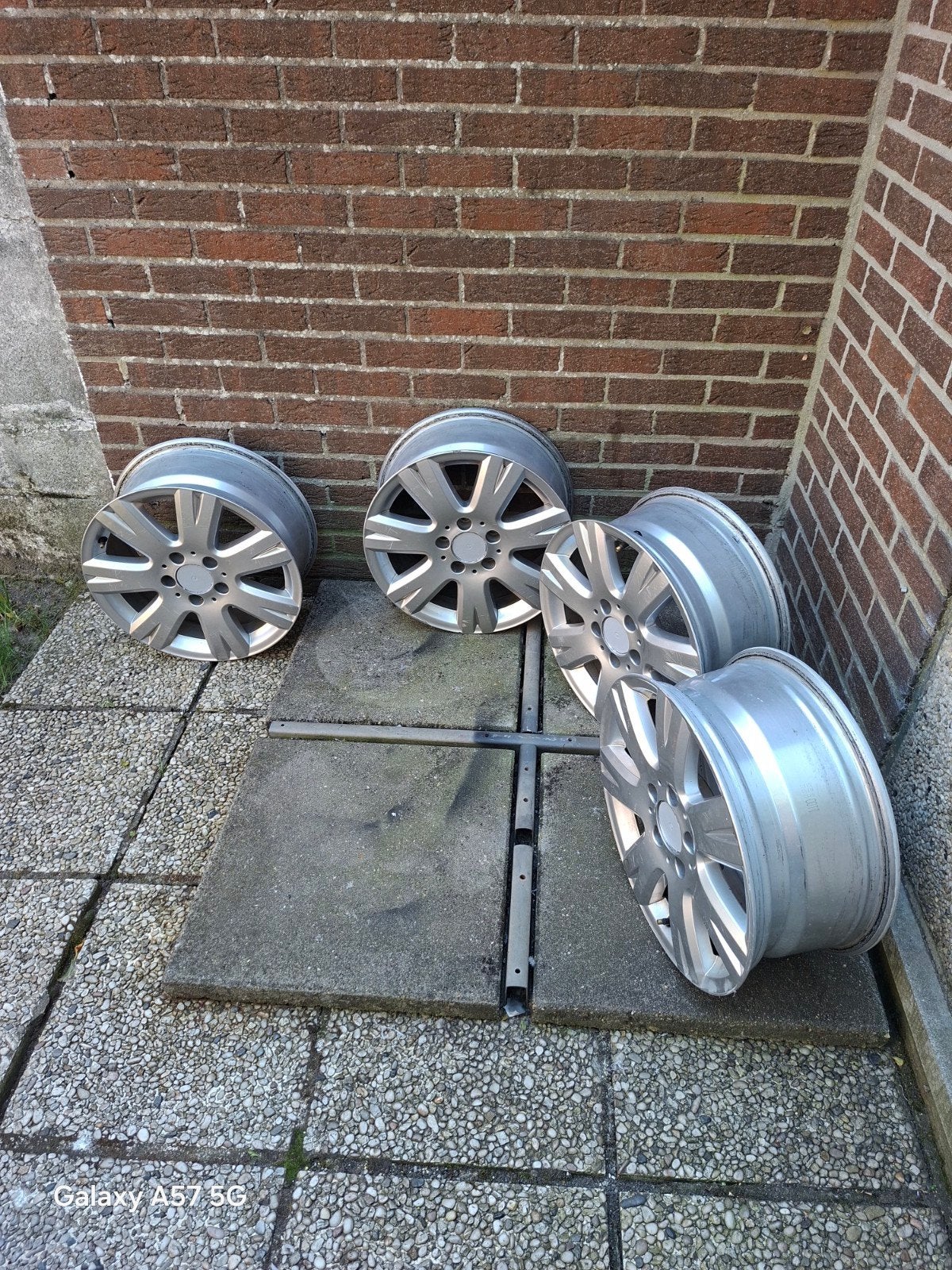 Velgen Aluminium. 16 inch, Ophalen