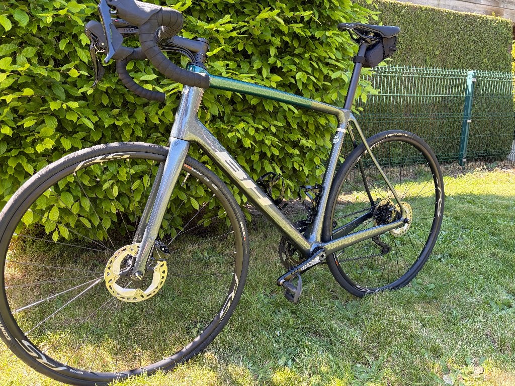 Koersfiets - BH SL1 2.4 - Carbon - Shimano 105, Autres marques, 57 à 61 cm, Comme neuf, Enlèvement
