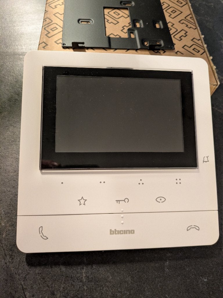 BTicino Classe 100 V16E video-binnenpost, Ophalen, Terugspreekfunctie, Gebruikt, Bedraad
