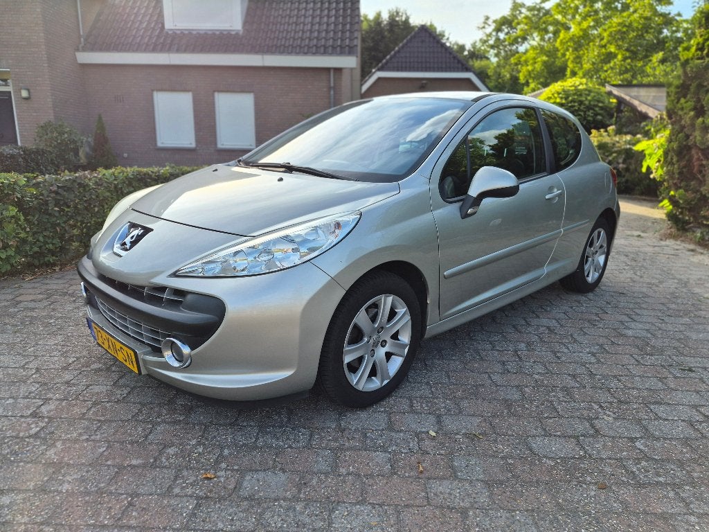 Peugeot 207 1.7 VTi XS 124 dkm bj. 08-2007, Auto's, Automaat, 1596 cc, Zwart, 4 cilinders