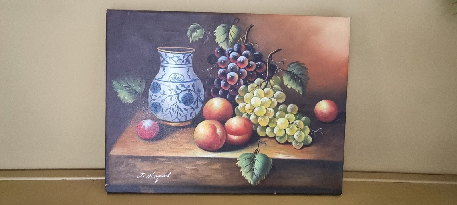 Stilleven door J. Magus, Ophalen, Origineel werk, Stilleven