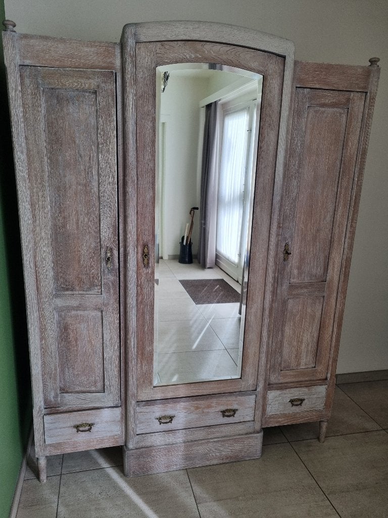 Kleerkast, Huis en Inrichting, Ophalen, Gebruikt, 150 tot 200 cm, Met lade(s)