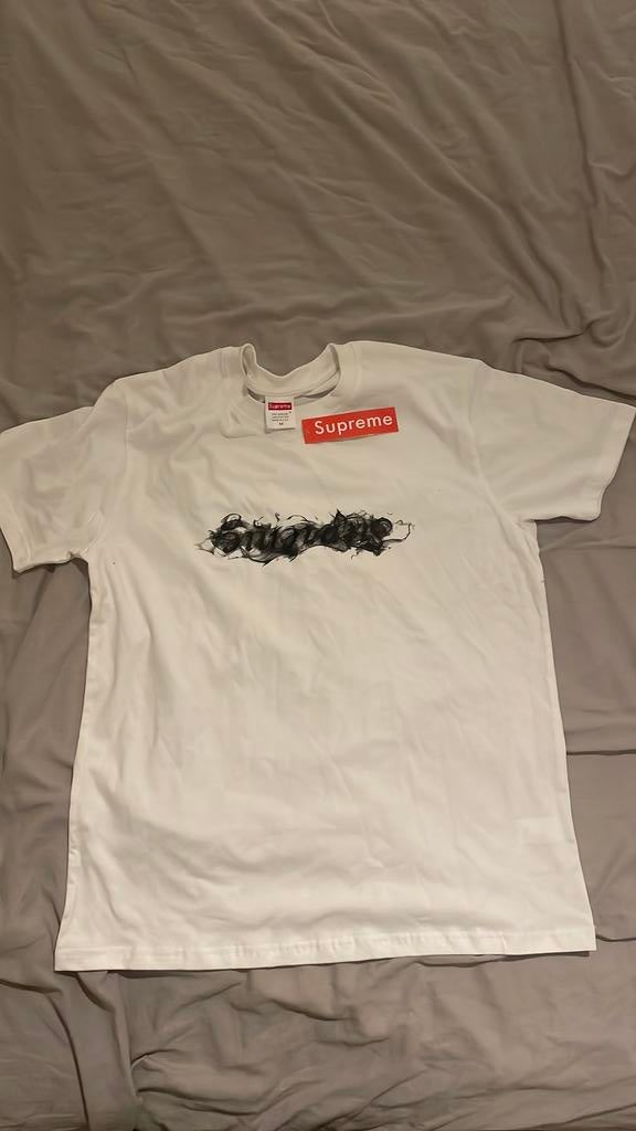 Supreme tshirt, Kleding | Heren, T-shirts, Ophalen of Verzenden, Nieuw, Maat 48/50 (M), Wit