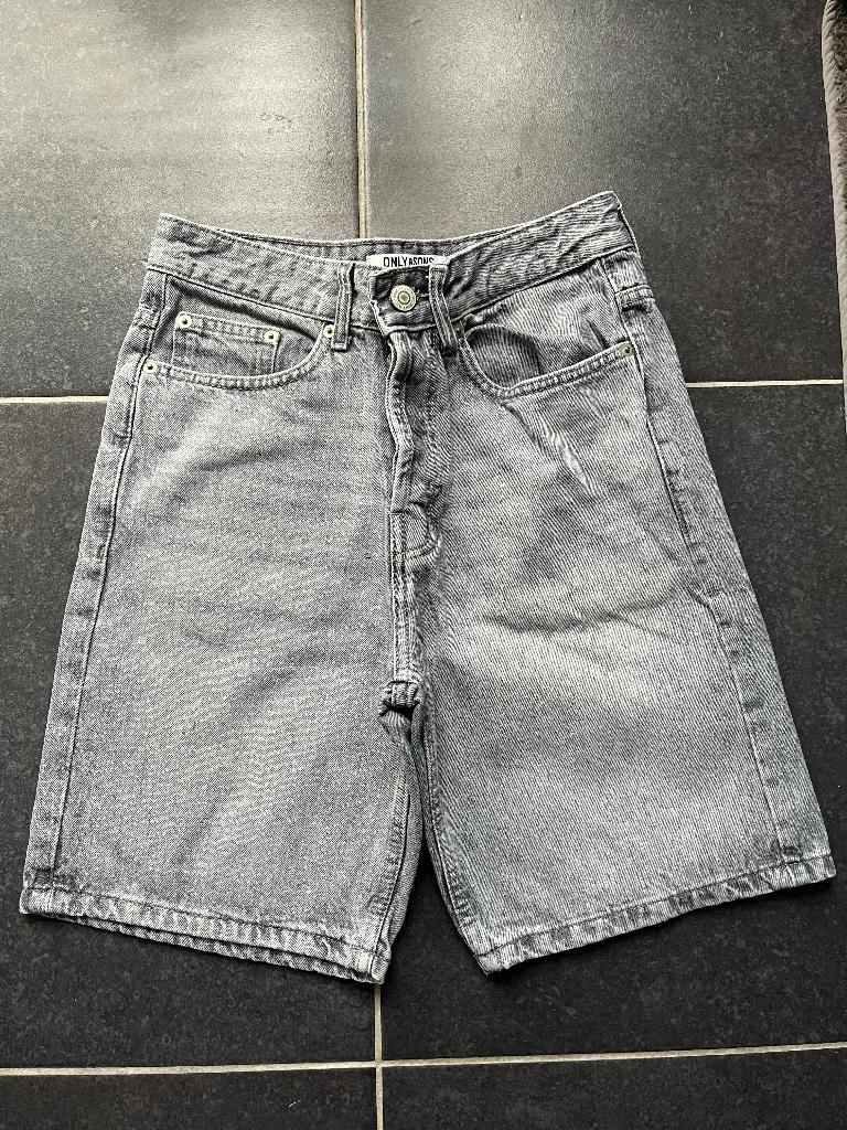 Jeans short only & Sons voor jongen maat XS, Kleding | Heren, Ophalen of Verzenden, Gedragen, Maat 46 (S) of kleiner, Only & sons