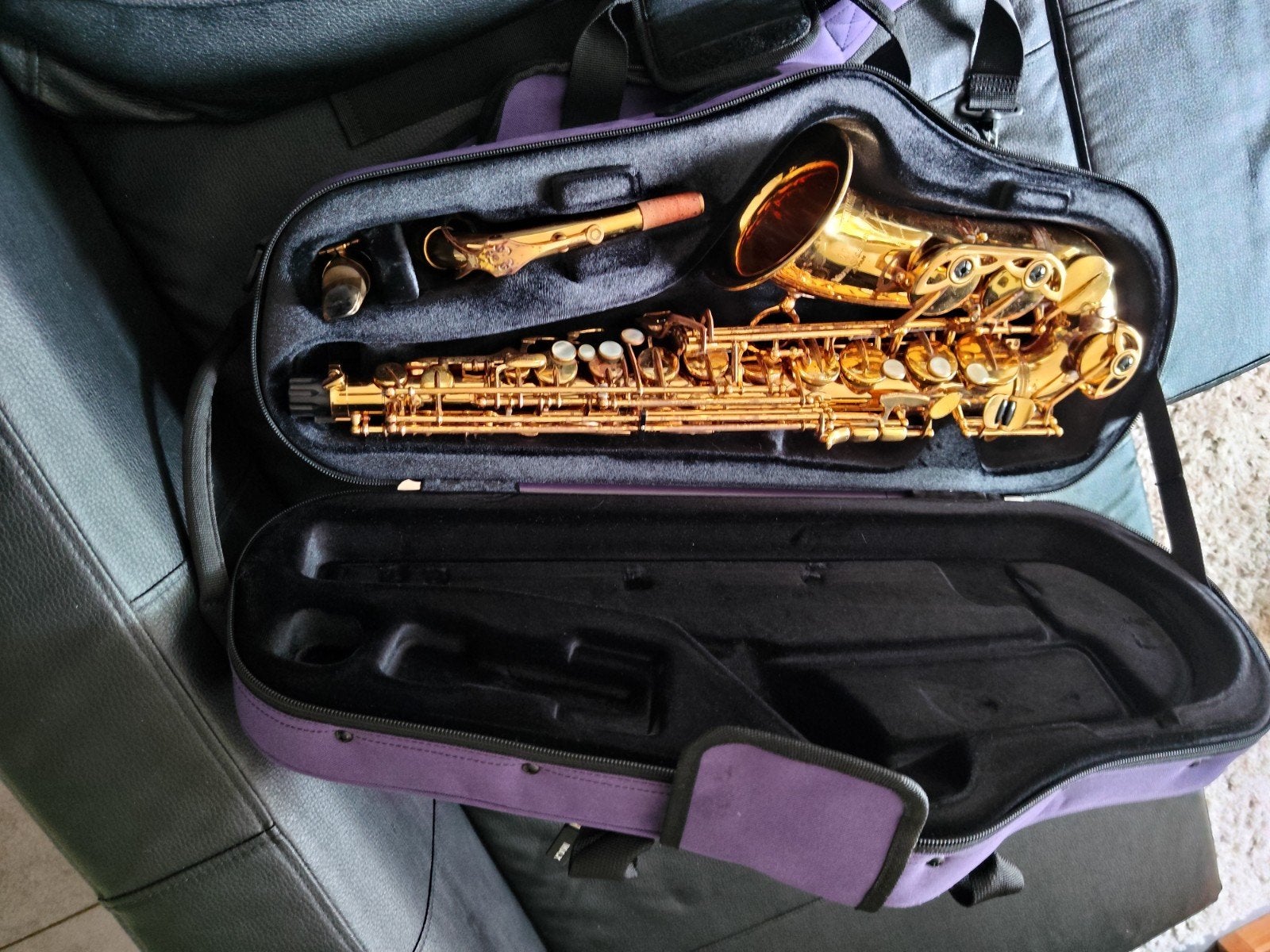 Altsax Yanagisawa, Musique & Instruments, Enlèvement, Utilisé, Alto, Avec valise