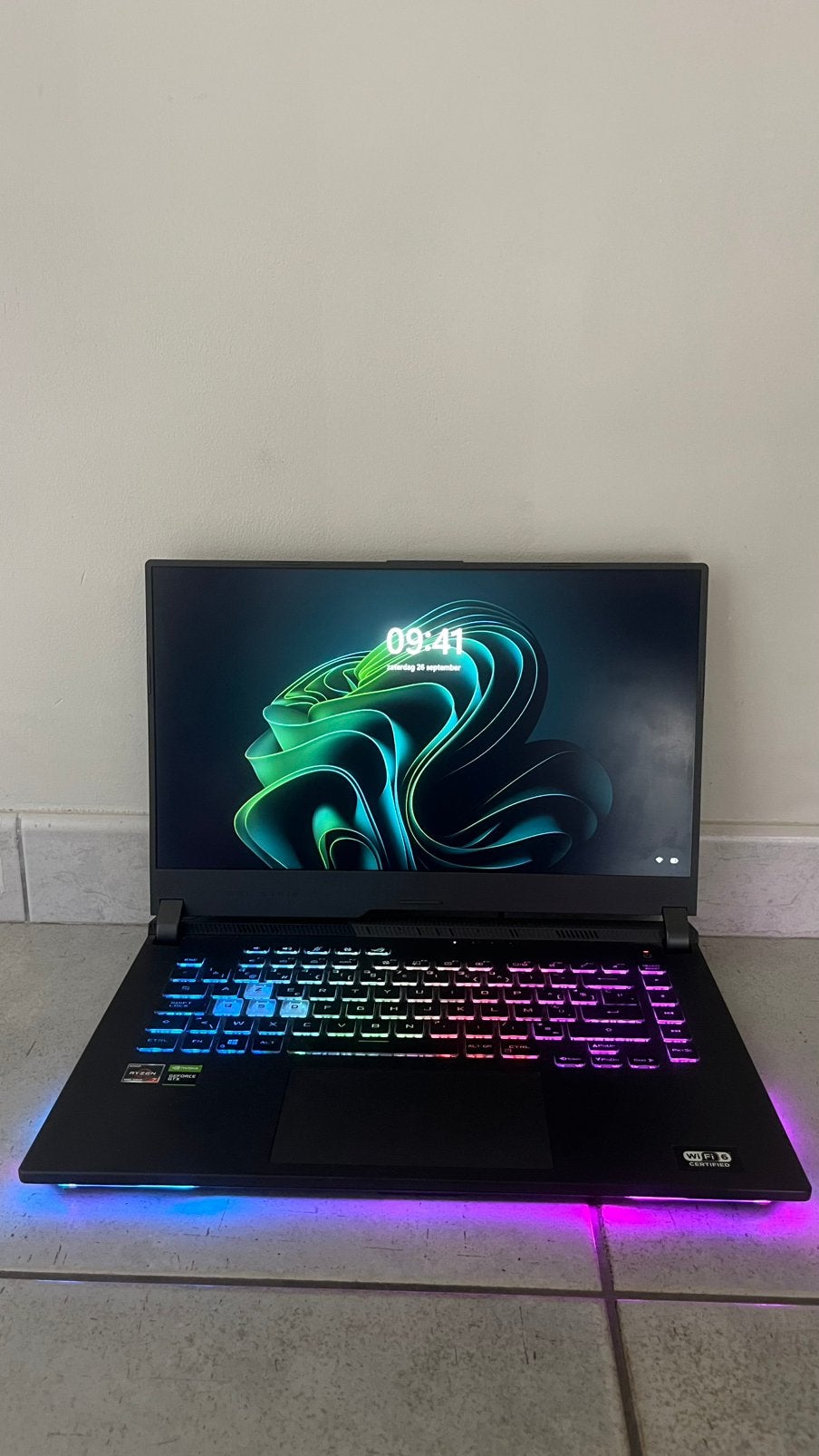 ASUS ROG Strix G15 G513IH-HN008W-BE (AZERTY), Ophalen, Gebruikt, 2 tot 3 Ghz, 15 inch