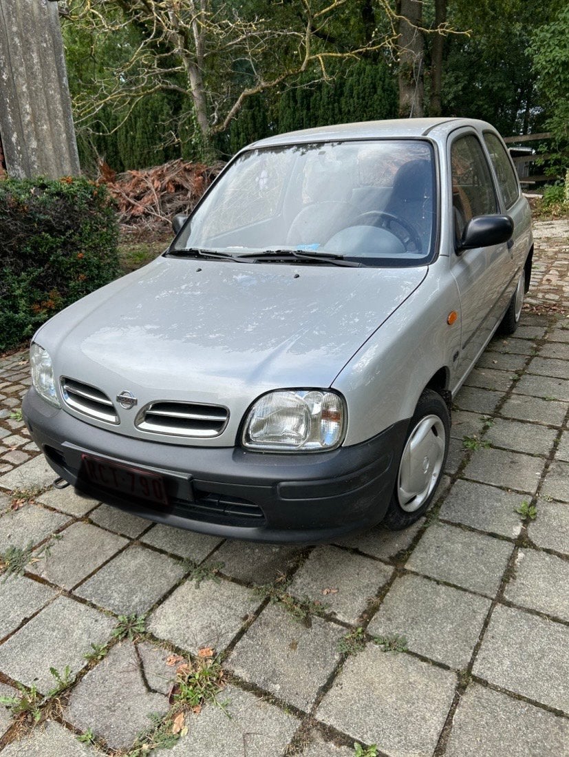 Nissan Micra 15D, Autos, Nissan, Argent ou Gris, Achat, Boîte manuelle, Micra