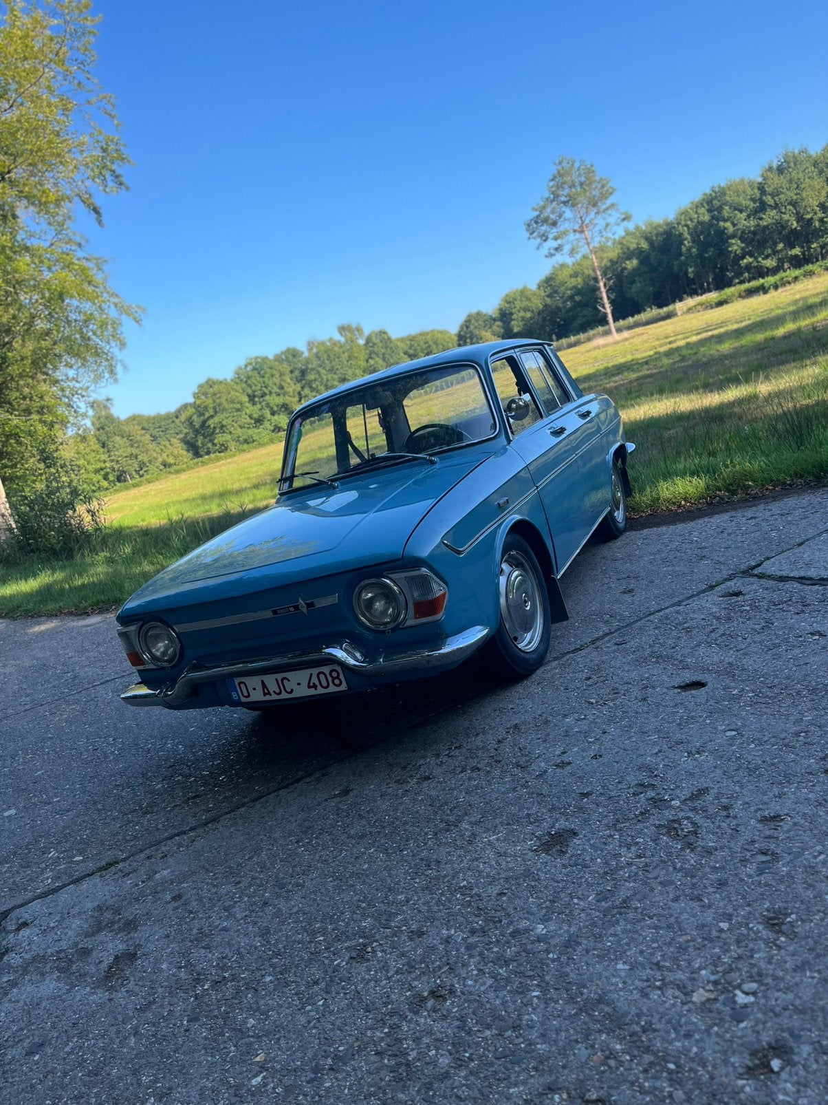 Renault r10 oldtimer, Auto's, 4 zetels, Achterwielaandrijving, 4 cilinders, Blauw