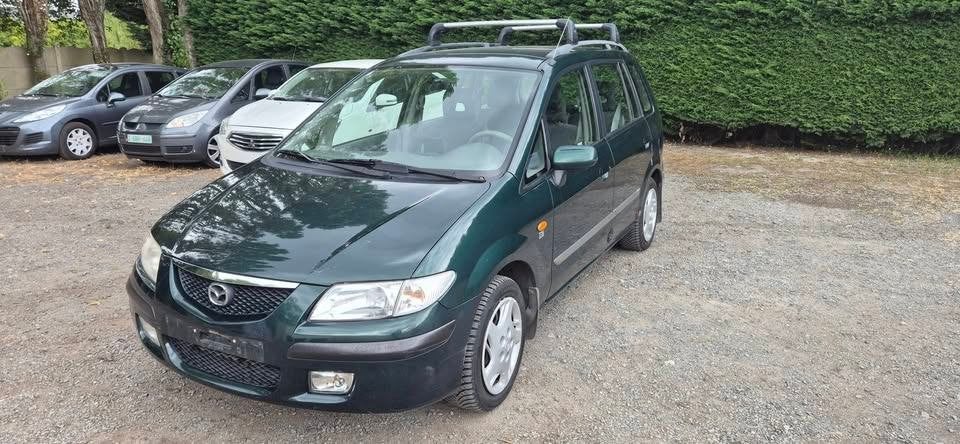 Mazda premasy 1.6 benzine 2001 bj 105000 km, Auto's, Mazda, 4 cilinders, Particulier, Airconditioning, 5 zetels