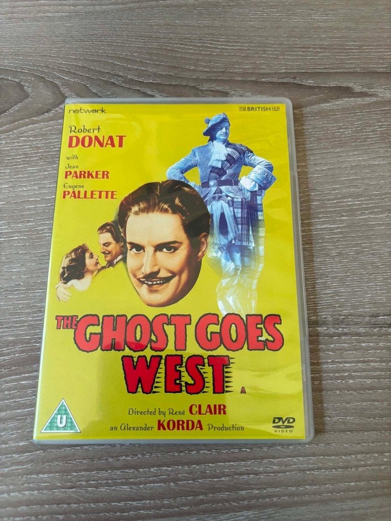 The ghost goes west met Robert Donat, import UK. 3 euro., CD & DVD, DVD | Classiques, À partir de 6 ans, Import, Enlèvement ou Envoi