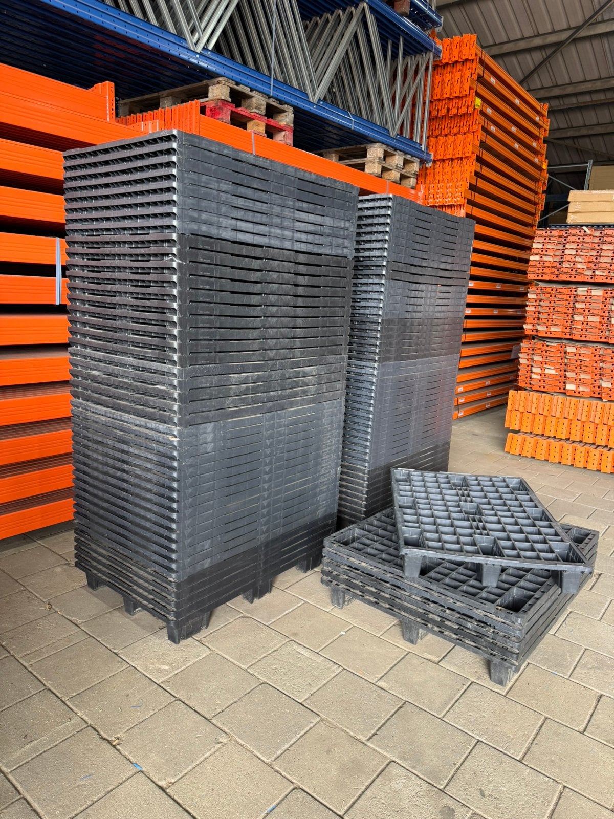 95x kunststof pallet 120x80 en 120x100cm, Enlèvement