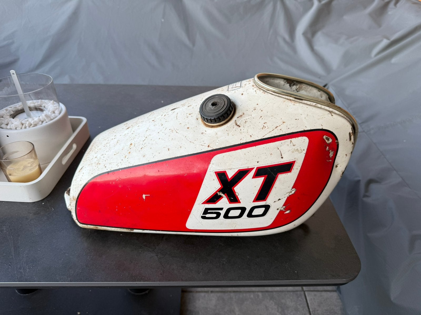 Yamaha xt 500 tank, Ophalen, Gebruikt