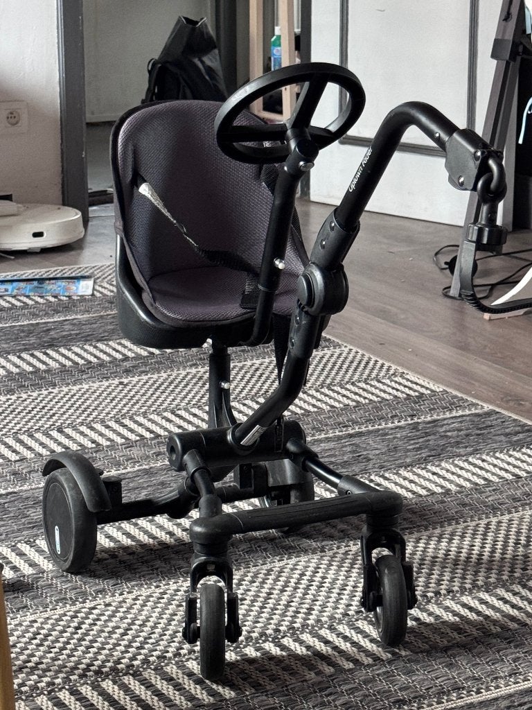 Planche poussette avec siège et volant - Buggy Board siège, Enlèvement, Utilisé