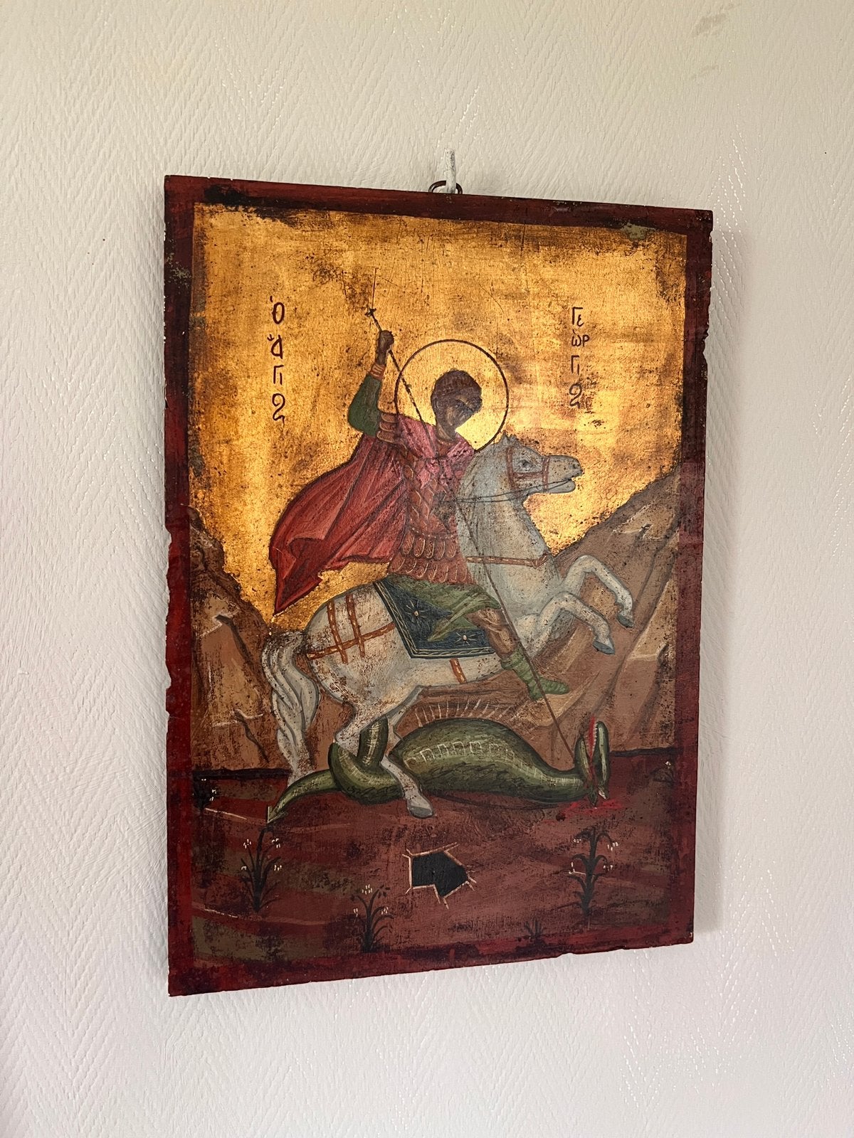 Muur decoratie, Ophalen