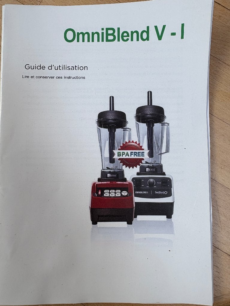 Blender, 1 à 2 litres, Enlèvement, Comme neuf, 3 vitesses ou plus