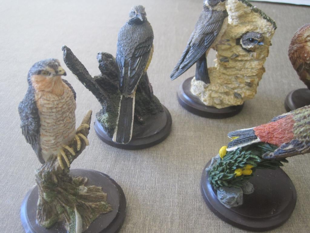 6 vogel beeldjes Country Bird Collection 2003 Andy Pearce, Ophalen of Verzenden, Dier