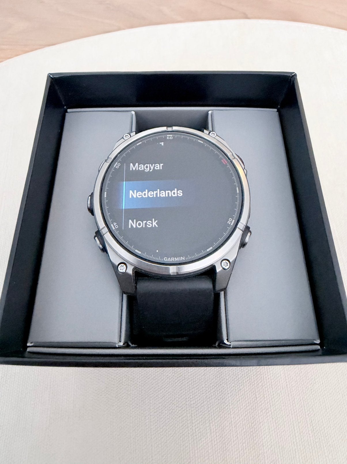 Garmin fenix 8 pro 47mm, Ophalen, Zo goed als nieuw