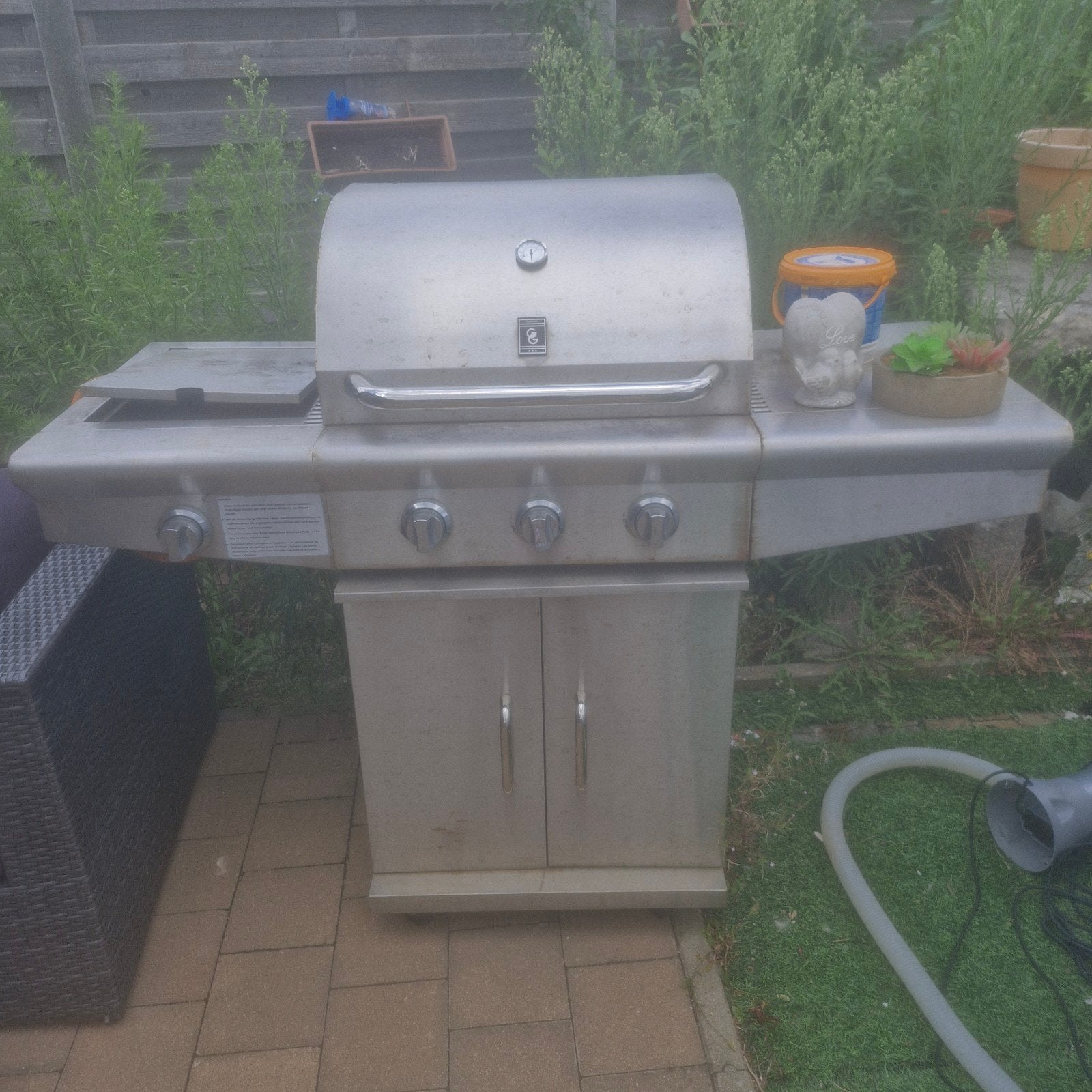 gas bbq gardengril met hoes overtrek, Tuin en Terras, Ophalen