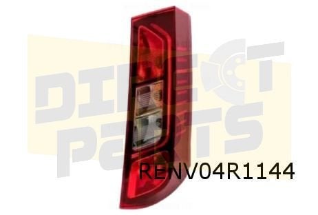 Renault Express (5/21-) Achterlicht Rechts Origineel! 265504, -, -, Nieuw, -