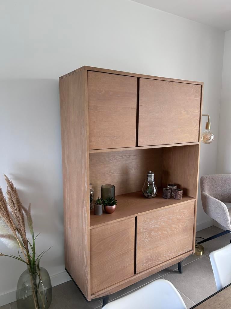 Kwalitatieve moderne eetkamer, Huis en Inrichting, Ophalen, Gebruikt, Modern, 6 tot 8 stoelen