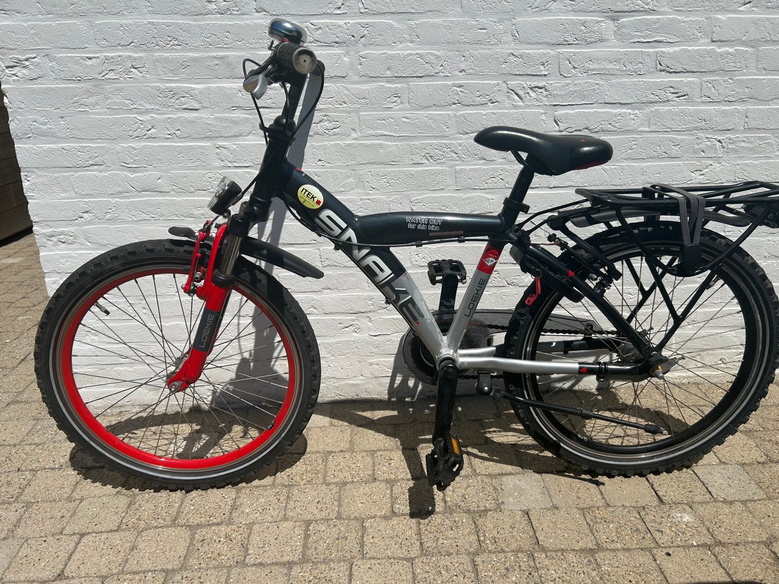 Fiets 22 inch, Fietsen en Brommers, Ophalen, Gebruikt, 22 inch, Versnellingen