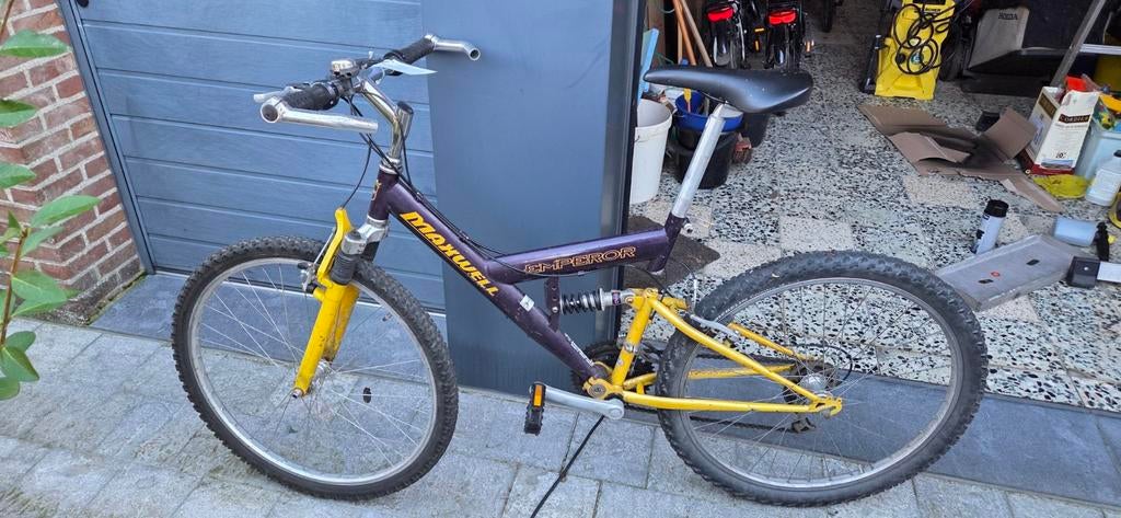 Mountainbike met vering 26 inch, Enlèvement, Utilisé, 15 à 20 vitesses, 26 pouces
