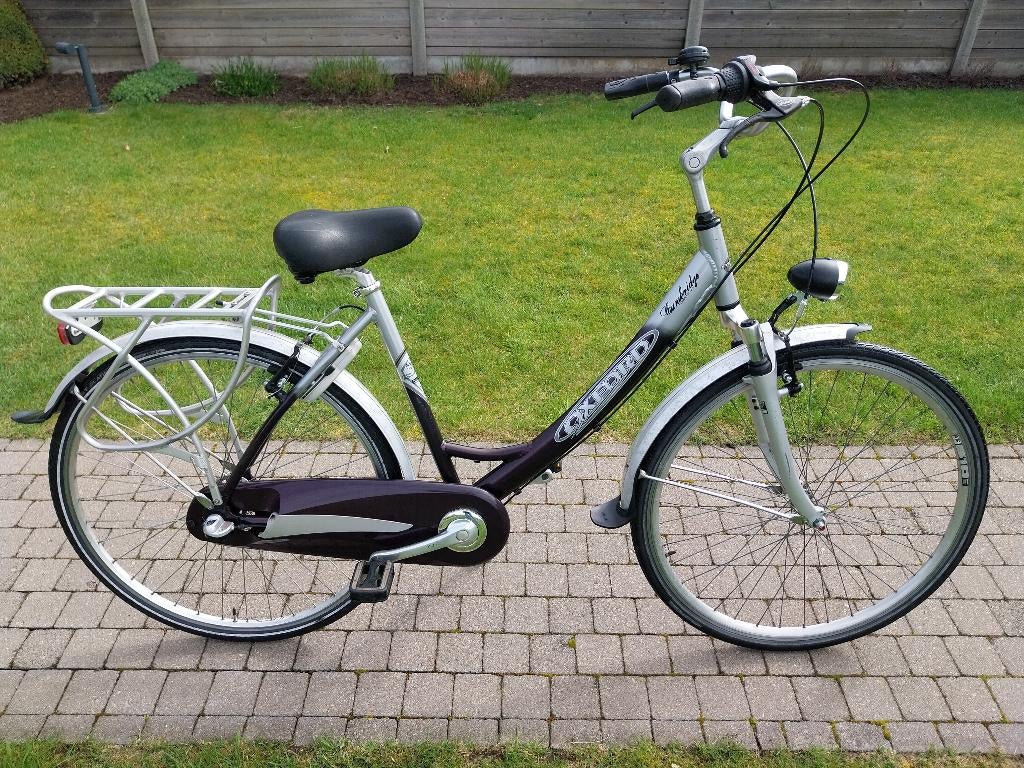 Damesfiets Oxford, Fietsen en Brommers, Gebruikt, Velgrem, Versnellingen, 50 tot 53 cm