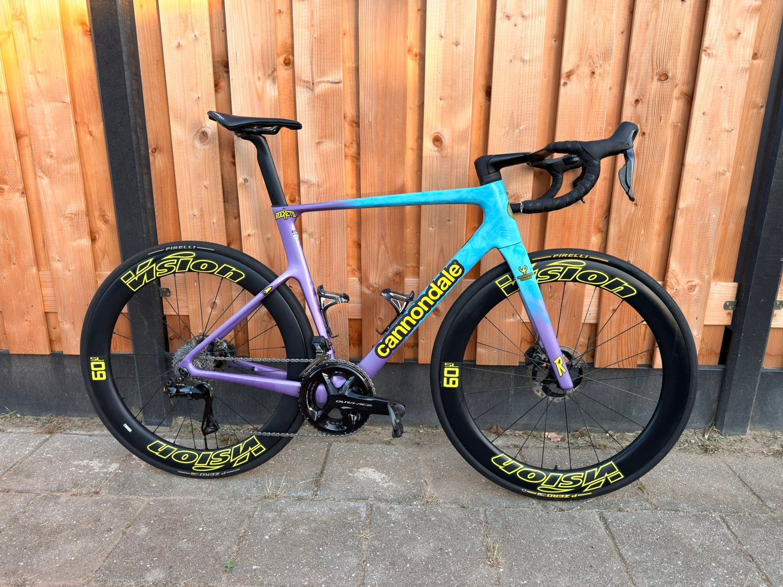 Cannondale SuperSix Evo Hi-Mod (Unibet Rockets) - maat 56, Fietsen en Brommers, 28 inch, Gebruikt, Carbon, Heren