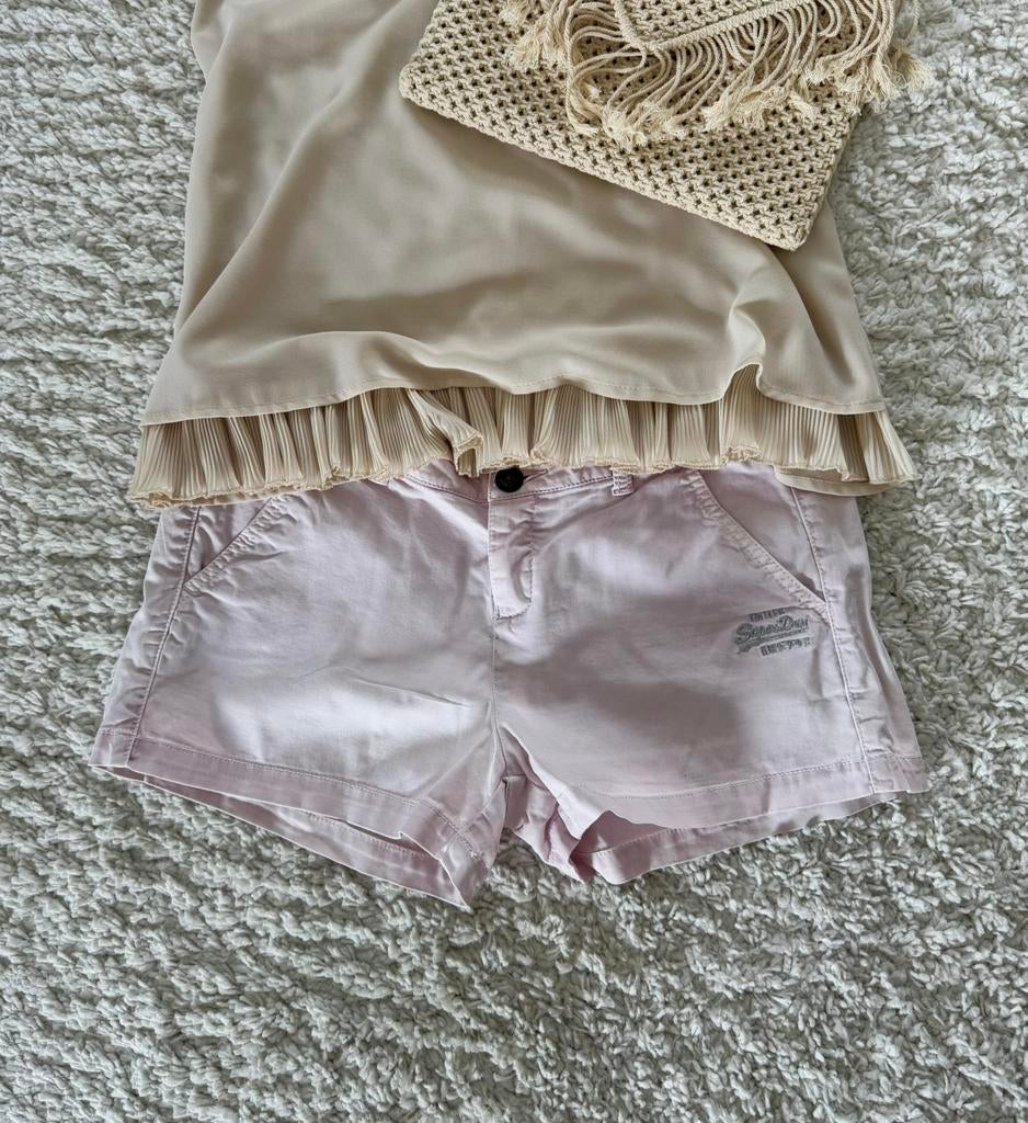 Short Superdry, Maat 38/40 (M), Kort, Superdry, Paars