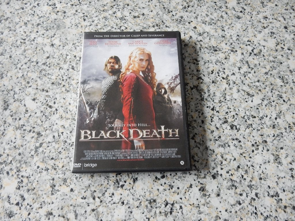 nr.2434 - Dvd: black death - horror, Cd's en Dvd's, Dvd's | Horror, Engels, Vanaf 16 jaar, Nederlands, Ophalen of Verzenden