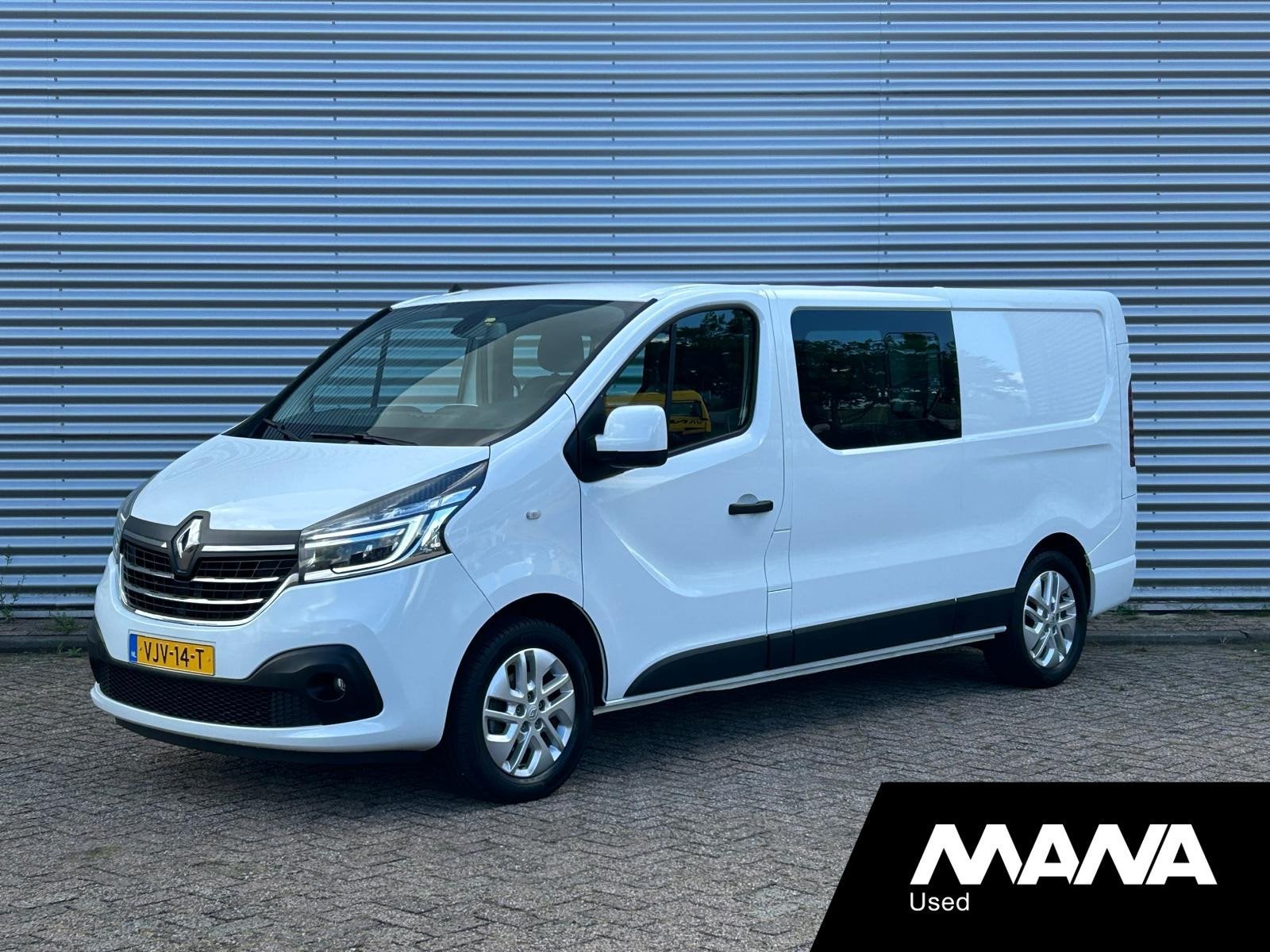 Renault Trafic 2.0 dCi 170pk L2H1 DC Automaat (bj 2021), Auto's, Euro 6, 4 cilinders, Wit, Bedrijf