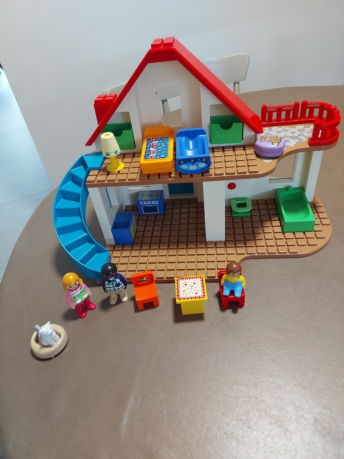 Familie huis van playmobil 123, Enlèvement