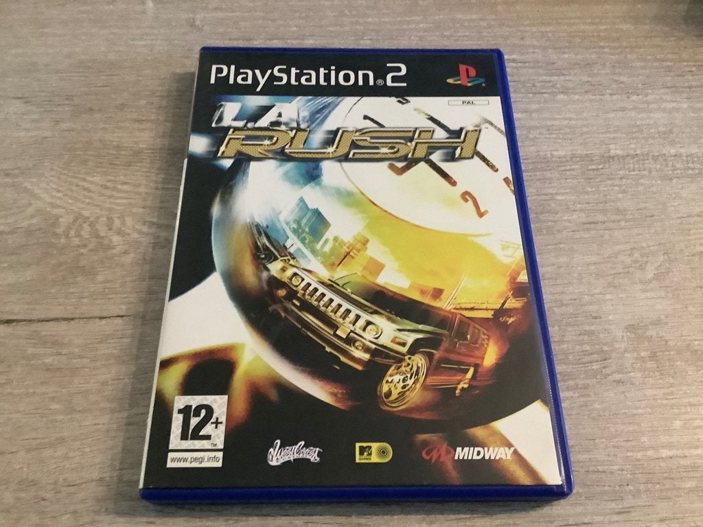 Jeu L.A. Rush pour PlayStation (2005), Enlèvement ou Envoi, 2 joueurs, À partir de 12 ans, Course et Pilotage