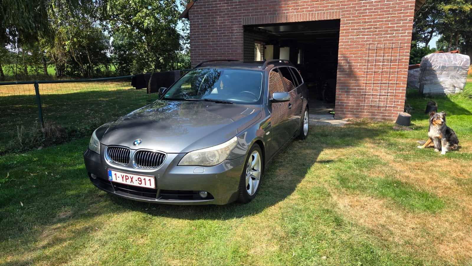BMW 525D Lichte vracht, Autos, BMW, Cuir, Argent ou Gris, 2 places, 6 cylindres