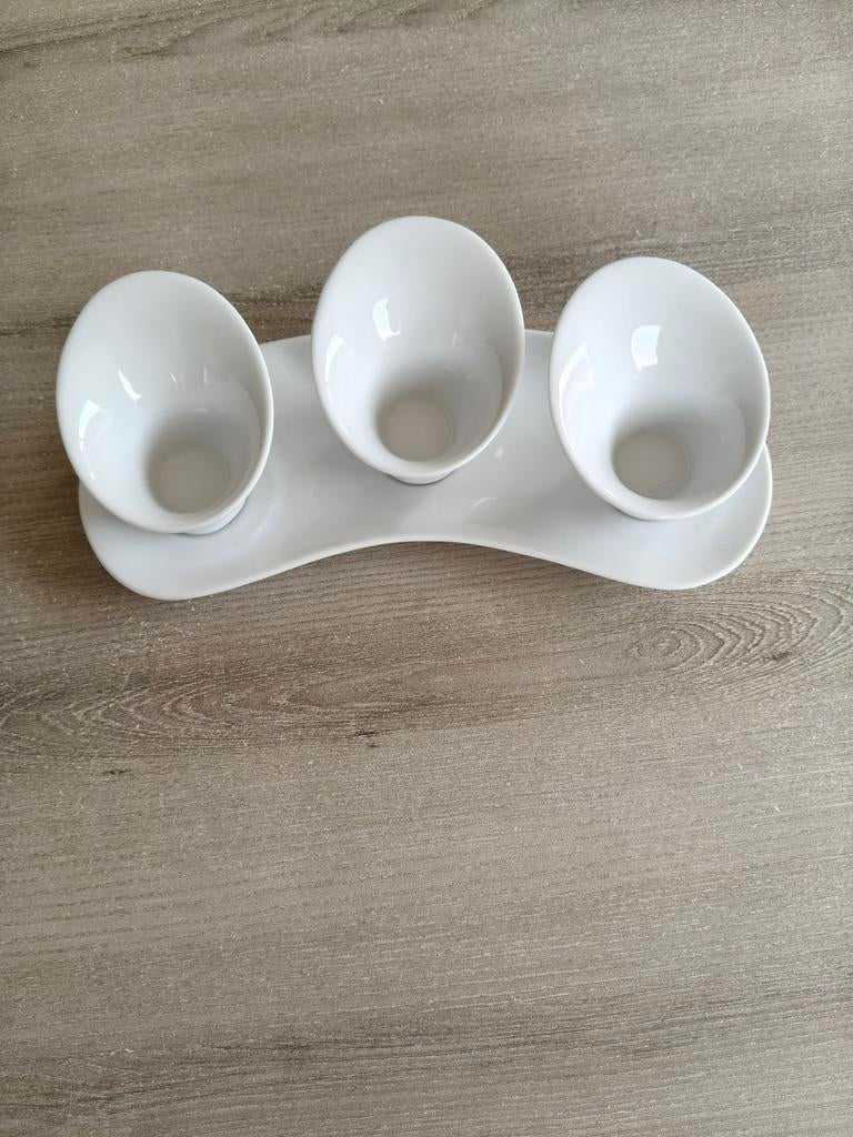 Dip saus potjes voor tapas, Ophalen