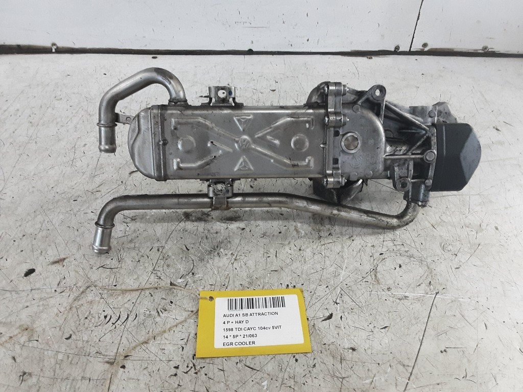EGR KOELER Audi A1 Sportback (8XA / 8XF) (03L131512DP), Auto-onderdelen, Gebruikt, Mevr. I. Hauben, Audi, Rue de l'Espoir 34 34
4030  GRIVEGNÉE, BE