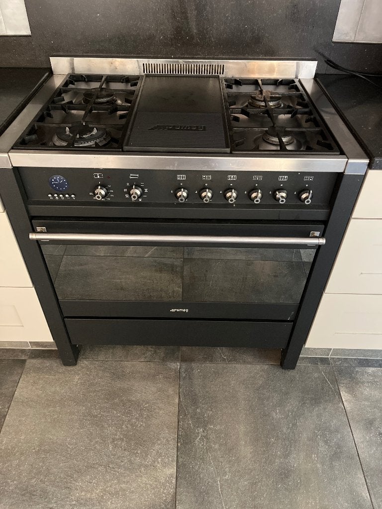 Smeg fornuis gas., Elektronische apparatuur, Ophalen, Gebruikt, Gas