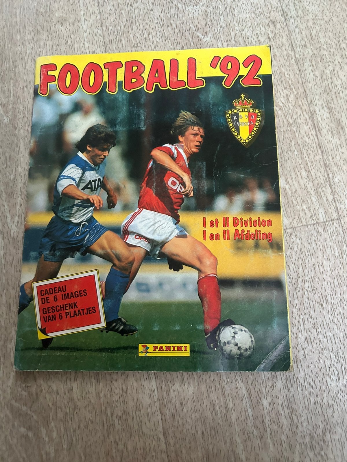 Panini Football '92 album, Verzamelen, Ophalen of Verzenden, Zo goed als nieuw, Boek of Tijdschrift