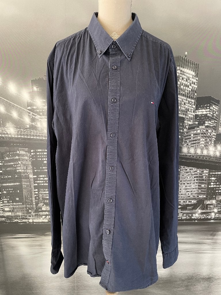 Tommy Hilfiger hemd Slim Fit Stretch - XXL, Vêtements | Hommes, Autres tours de cou, Tommy hilfiger, Porté, Bleu
