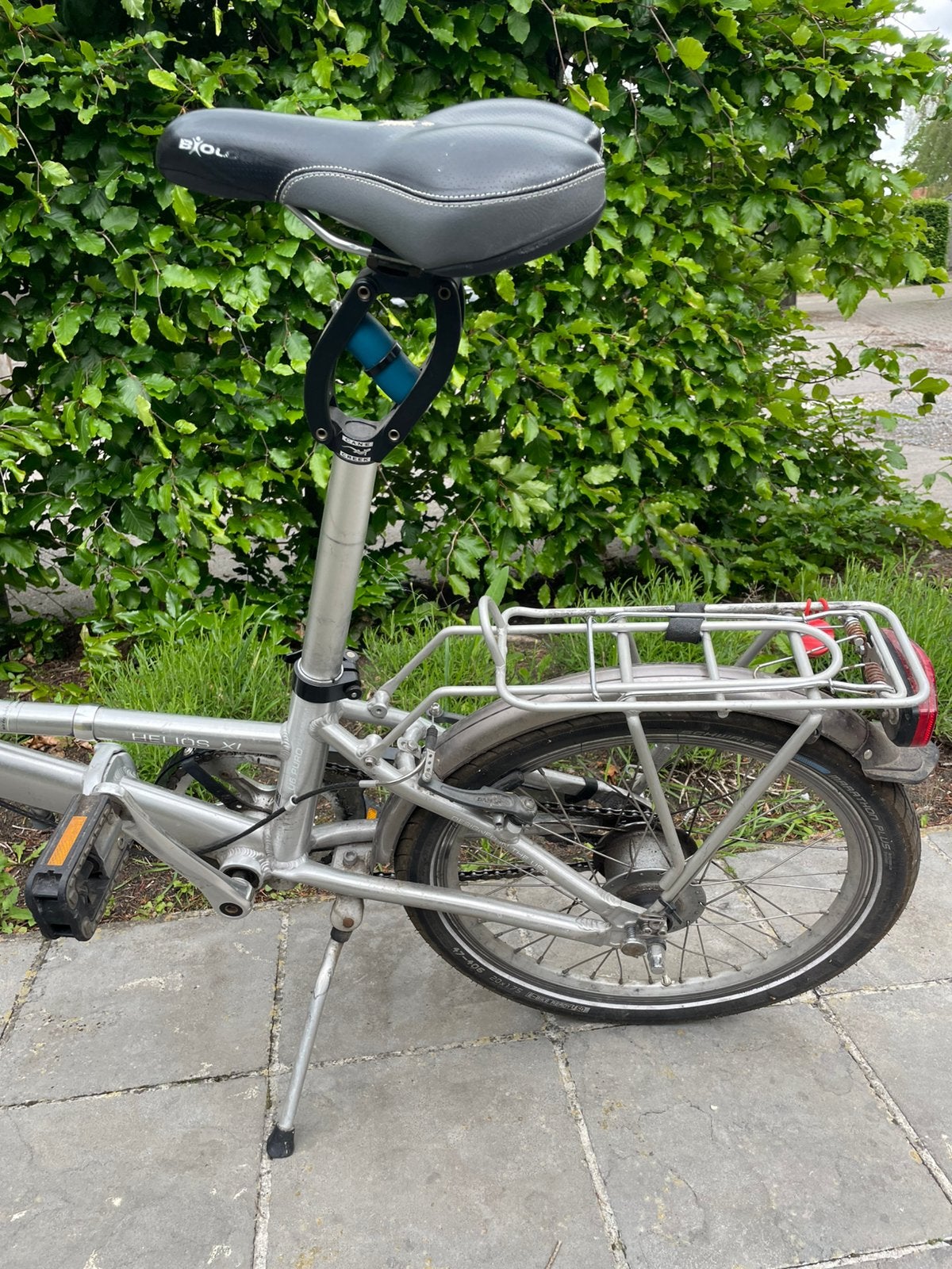 Dahon plooifiets, Fietsen en Brommers, Ophalen, Gebruikt, Velgrem, Totaal opvouwbaar