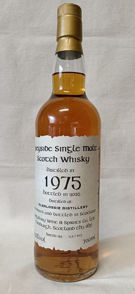whisky Glenlossie 1975 - 50y, Overige gebieden, Overige typen, Nieuw, Ophalen of Verzenden