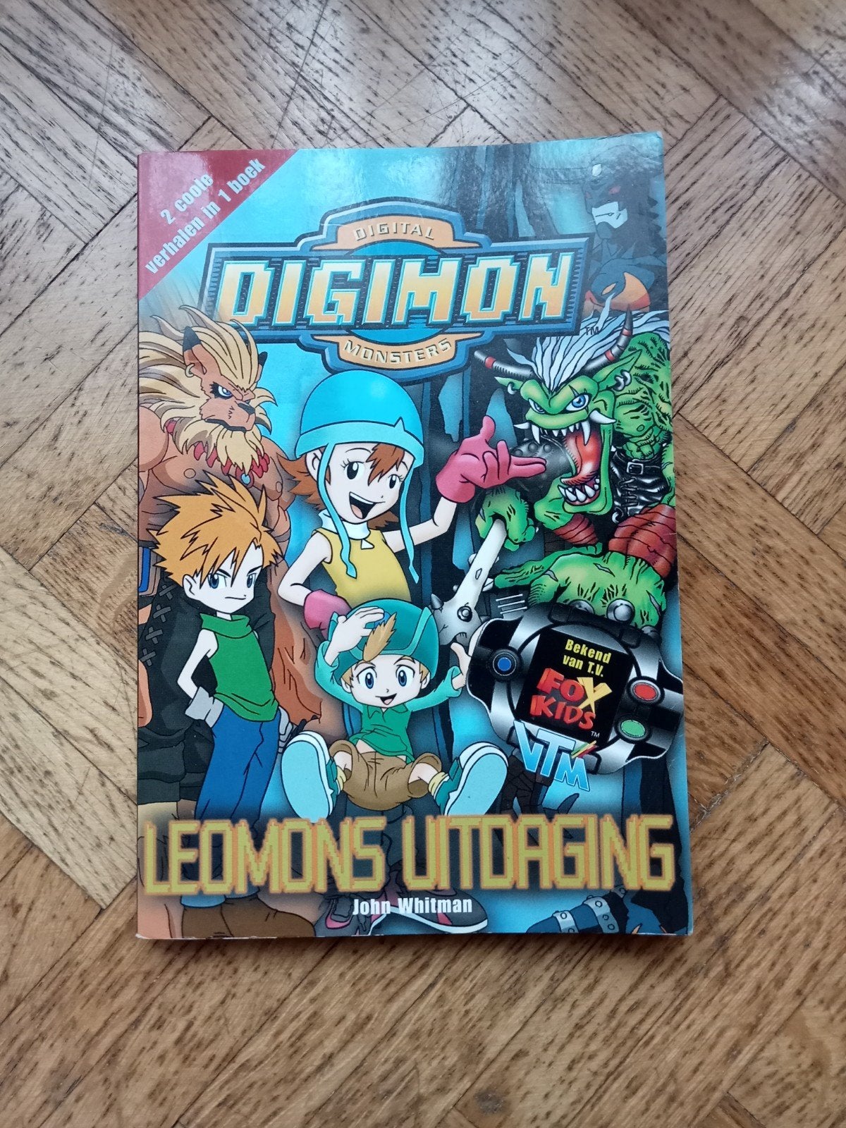 Digimon: 2 verhalen in 1: Leomons uitdaging, Boeken, Ophalen of Verzenden, Gelezen