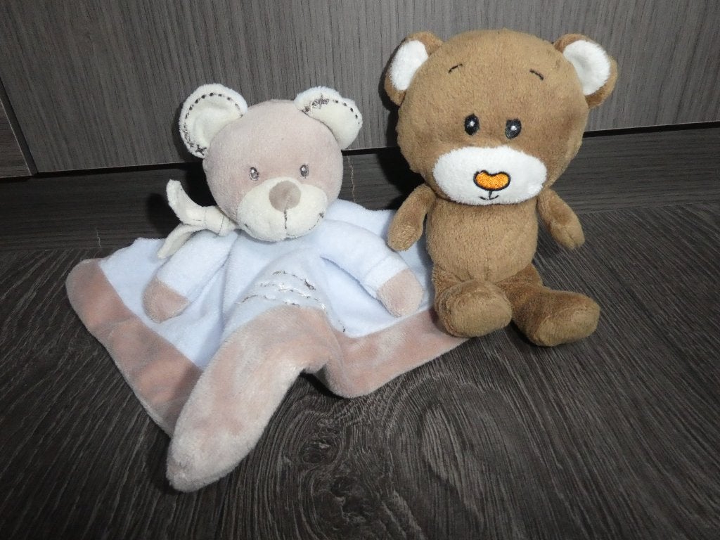 Doudous, oursons, peluches 1er âge, Enfants & Bébés, Enlèvement ou Envoi, Comme neuf, Ours