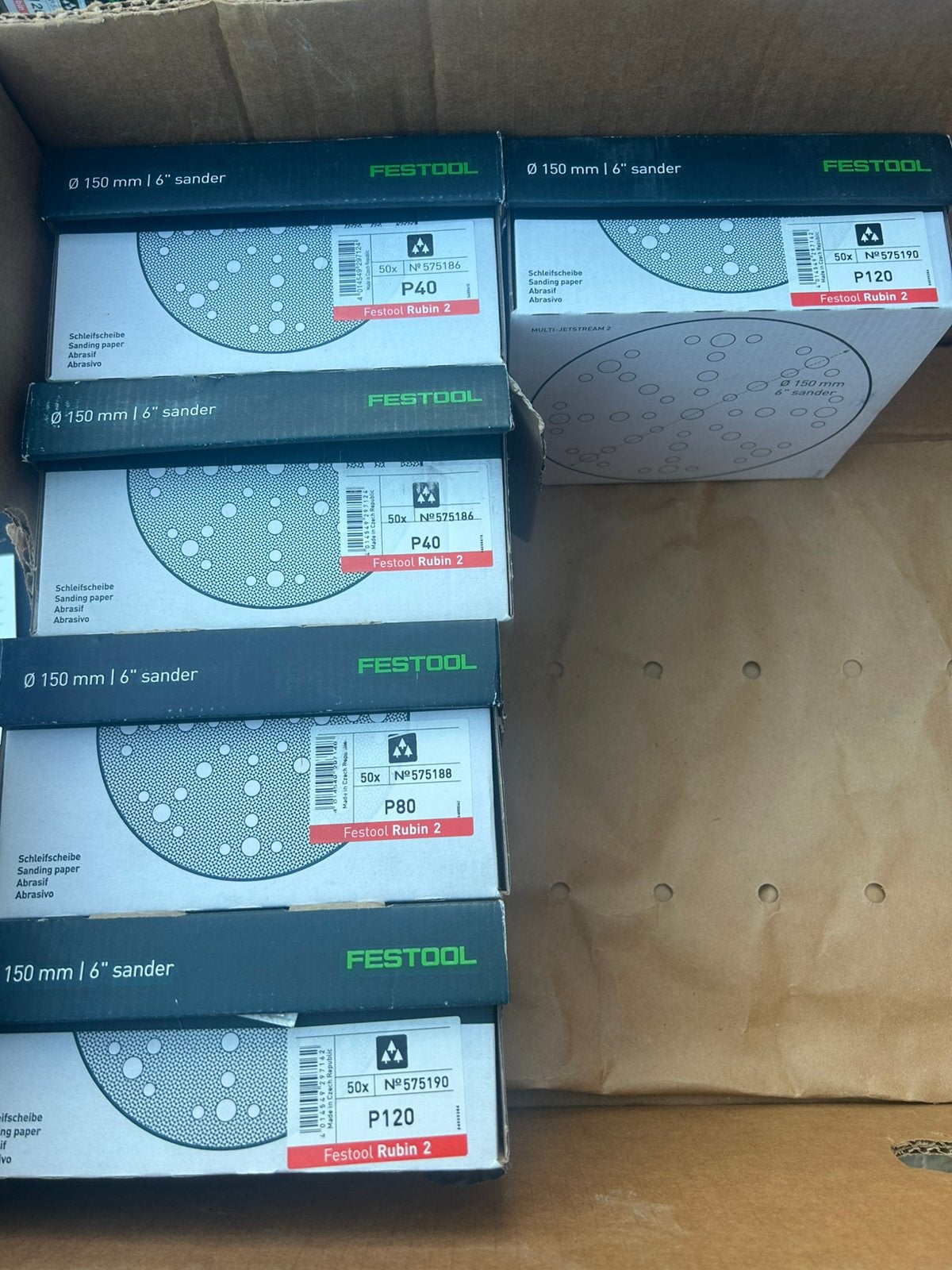 Lot Festool - Rond, Ophalen of Verzenden, Nieuw