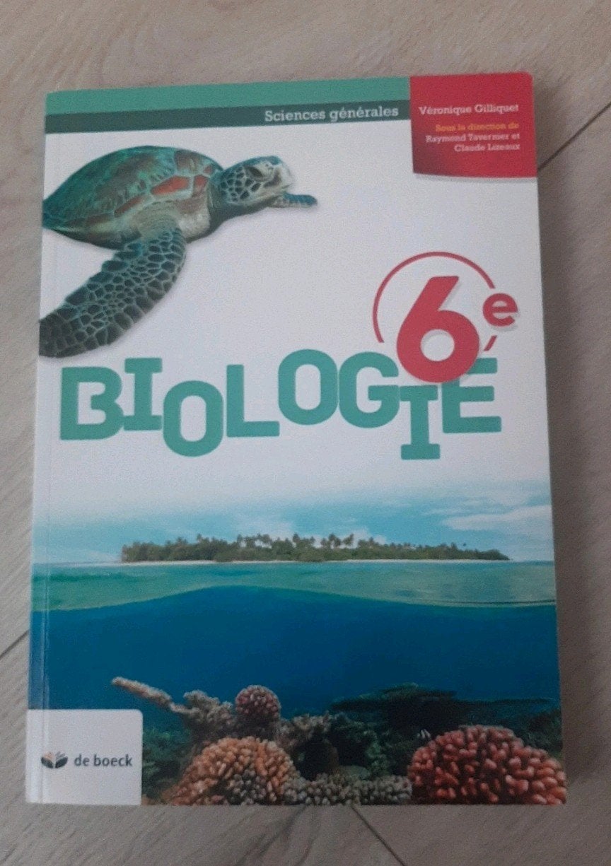 biologie 6e, Livres, Enlèvement ou Envoi