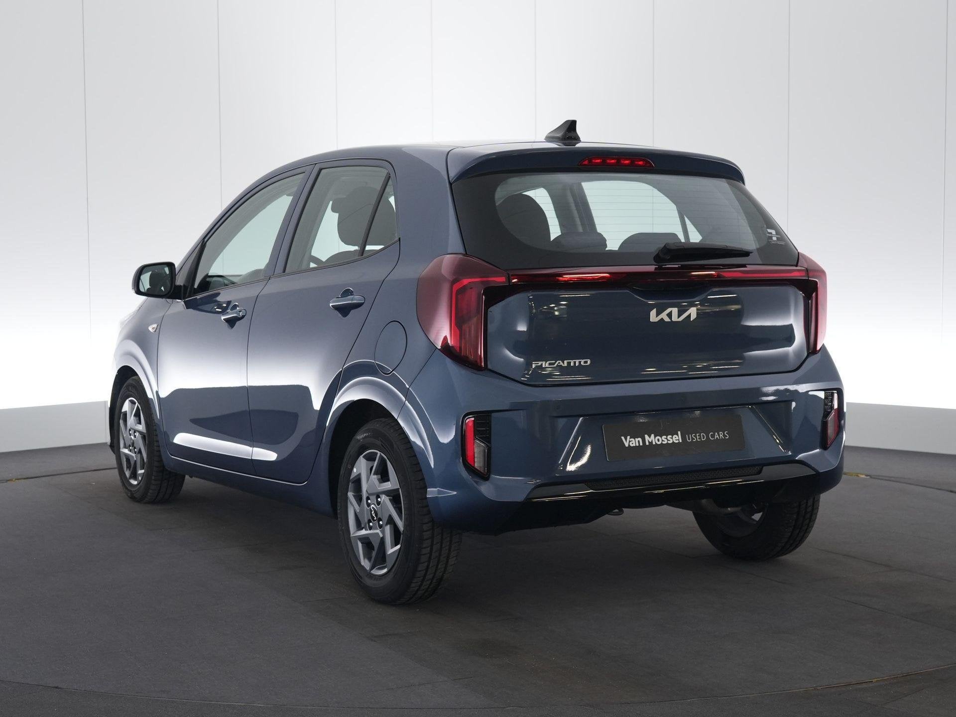 KIA Picanto 1.0 GDI ISG 63 AMT Pulse, Auto's, Stof, Gebruikt, Zwart, 46 kW