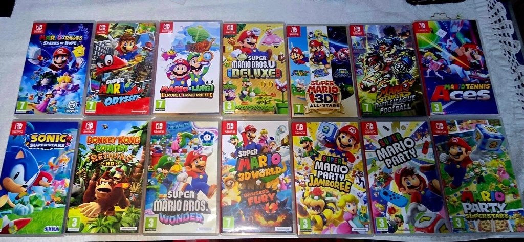 JEUX NINTENDO SWITCH + accessoire + reparation & custom ++, Enlèvement ou Envoi, Comme neuf
