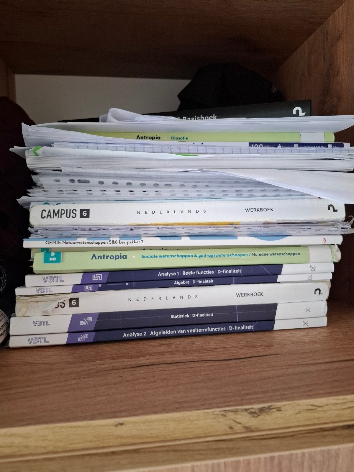 Cursussen van 5 Humane Wetenschappen, Ophalen