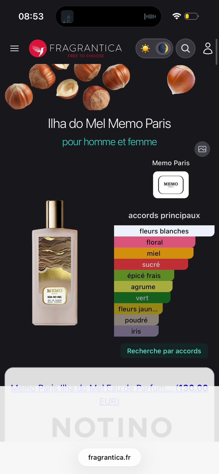 Parfum de niche Memo Paris, Bijoux, Sacs & Beauté, Enlèvement, Neuf